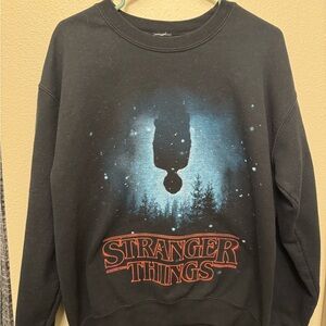 Stranger Things Black Sweater